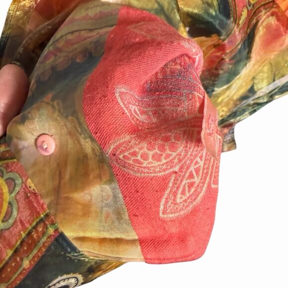 ANTHROPOLOGIE LAPIS STRAPLESS MIDI DRESS SKIRT FAIRY BOHO FESTIVAL Y2K STYLE M - Picture 6 of 9